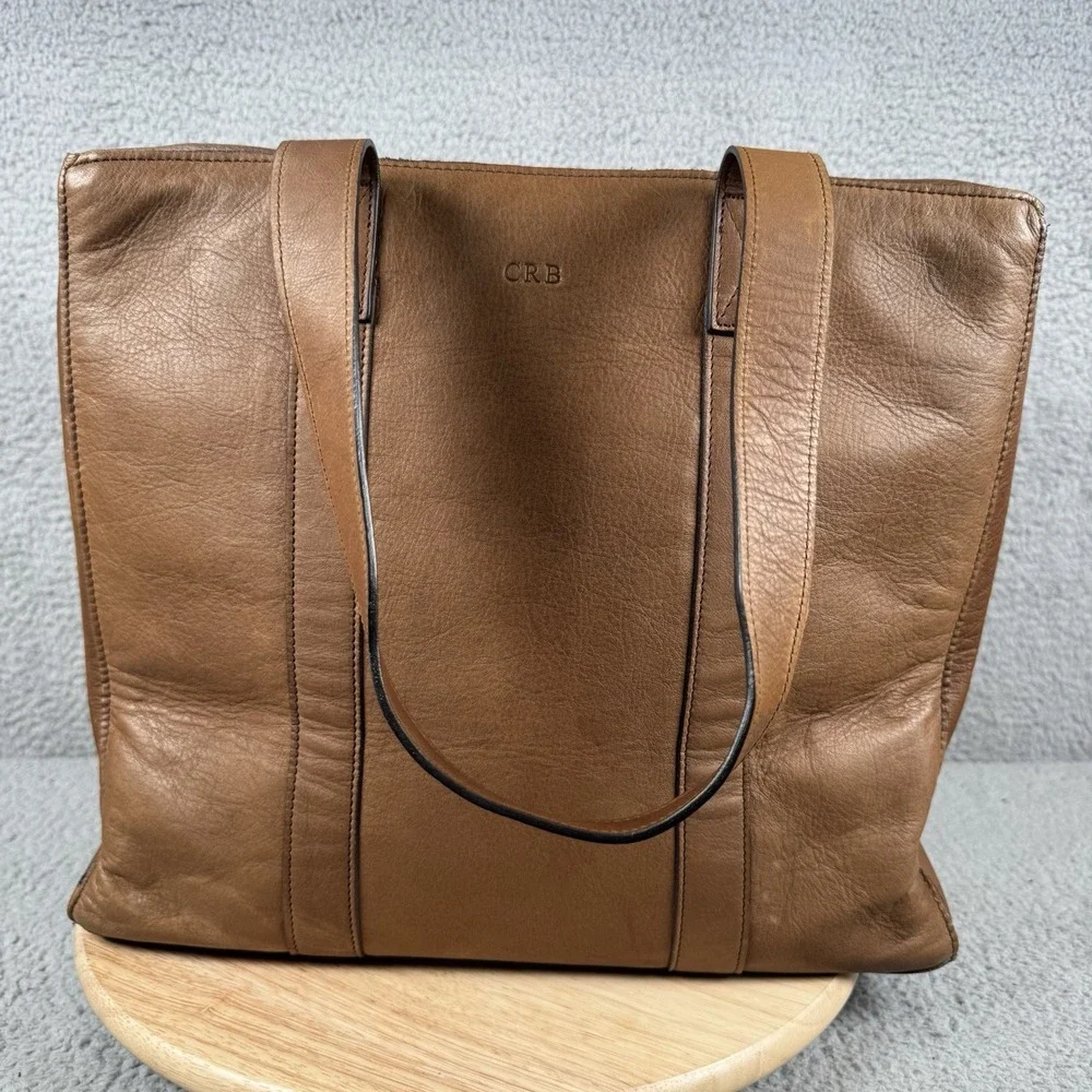 Moore & Giles‎ for Netjets Massie Duffel Bag Leather Weekender Travel Tote